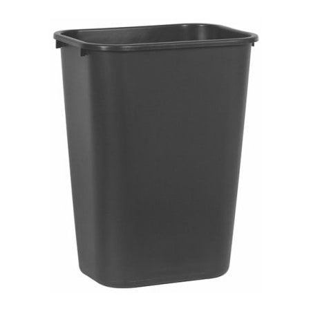 Rubbermaid Commercial 41QT BLK Wastebasket FG295700BLA